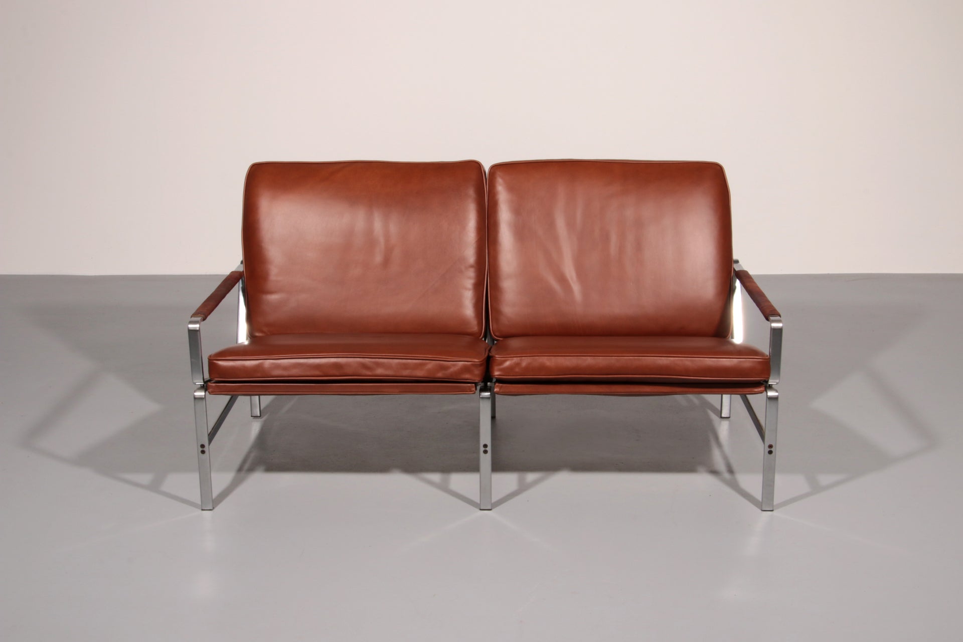 Fabricius & Kastholm FK 6720 Leather Sofa - Brown, Danish Design