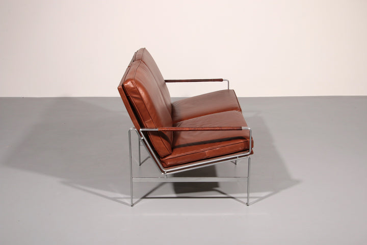 Fabricius & Kastholm FK 6720 Leather Sofa - Brown, Danish Design