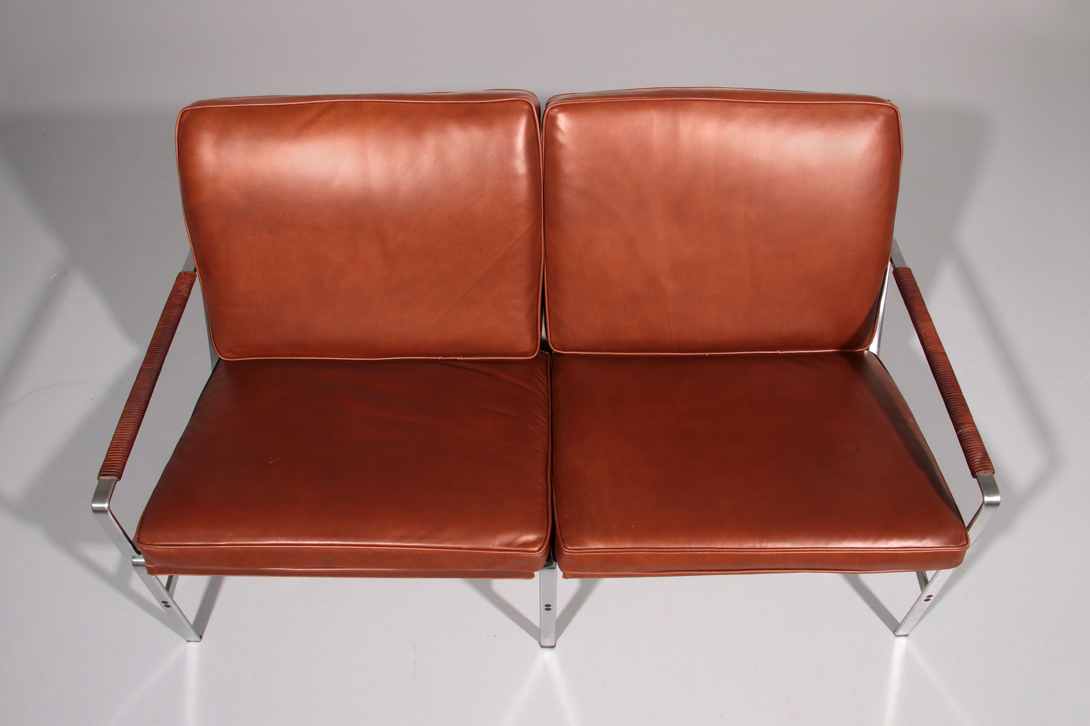 Fabricius & Kastholm FK 6720 Leather Sofa - Brown, Danish Design