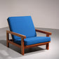 Hans J Wegner GE421 Getama Oak Recliner with Adjustable Backrest