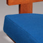 Hans J Wegner GE421 Getama Oak Recliner with Adjustable Backrest