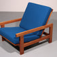 Hans J Wegner GE421 Getama Oak Recliner with Adjustable Backrest