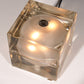 Alessandro Mendini “Cubosfera” Table Lamp Metal Crome Glass 1968 Italy