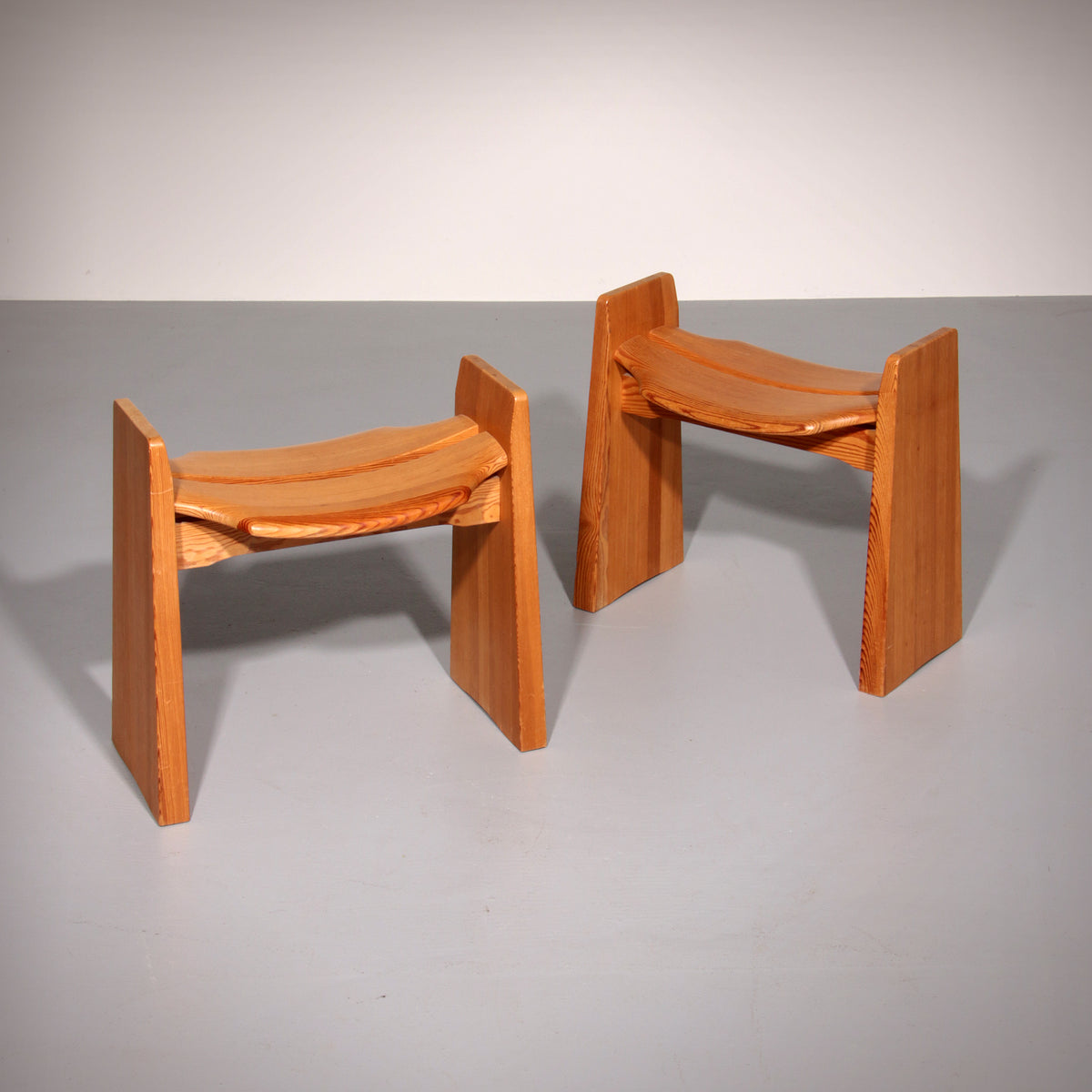 Gilbert Marklund Wooden Stools Jonte - Scandinavian Design