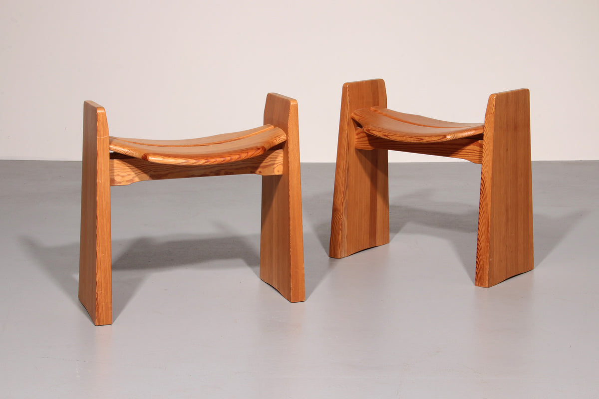 Gilbert Marklund Wooden Stools Jonte - Scandinavian Design