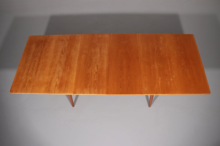 Hans J Wegner Dining Room Set 8 CH29 Sawbuck Chairs & AT 310 Table