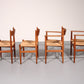 Dining Chairs by Hans Wegner for Carl Hansen & Søn,Denmark 2 CH37 and 2 CH36