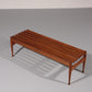 Walnut Bench by Gio Ponti made by Fratelli Reguitti 1950