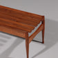 Walnut Bench by Gio Ponti made by Fratelli Reguitti 1950