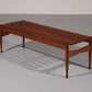 Walnut Bench by Gio Ponti made by Fratelli Reguitti 1950