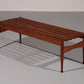 Walnut Bench by Gio Ponti made by Fratelli Reguitti 1950