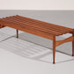 Walnut Bench by Gio Ponti made by Fratelli Reguitti 1950