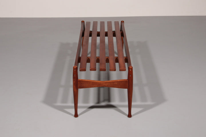 Walnut Bench by Gio Ponti made by Fratelli Reguitti 1950