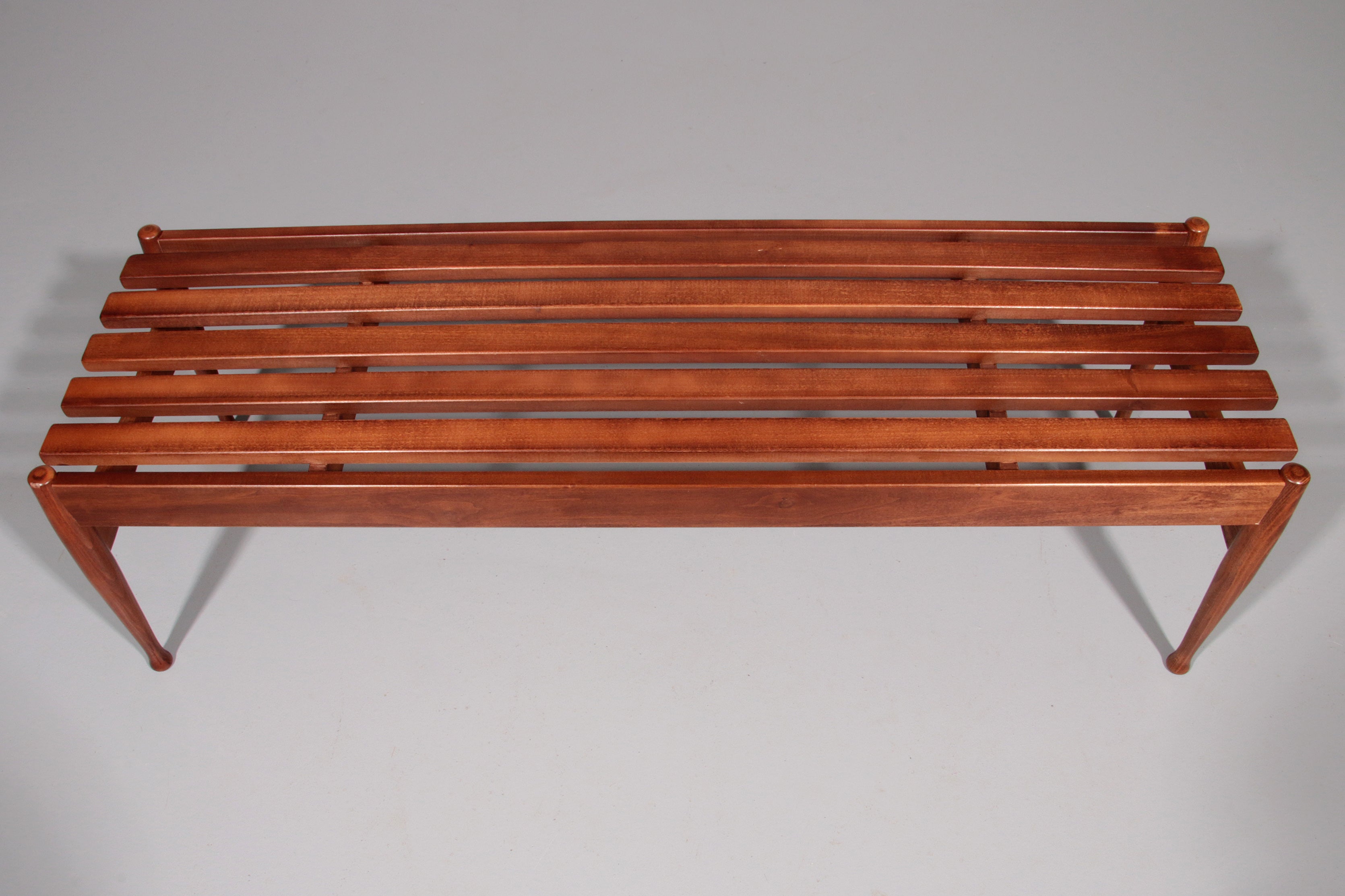 Walnut Bench by Gio Ponti made by Fratelli Reguitti 1950