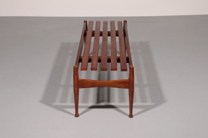 Walnut Bench by Gio Ponti made by Fratelli Reguitti 1950