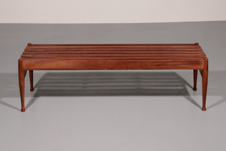 Walnut Bench by Gio Ponti made by Fratelli Reguitti 1950