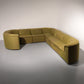 Durlet 9-Piece Modular Sofa in Luxe Green De Ploeg Fabric 1970