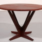 Søren Georg Jensen Kubus Radial Teak Coffee Table, Denmark, 1960s