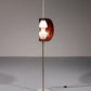 Floor Lamp in Teak and Marble in the style of Goffredo Reggiani, Italy 1970s