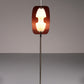 Floor Lamp in Teak and Marble in the style of Goffredo Reggiani, Italy 1970s