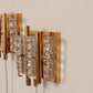 Brass & Glass Wall Lamp by Carl Fagerlund for Lyfa and Orrefors