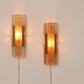 Danish Design set  Vitrika Aladdin Wall Lamps, Denmark 1960s