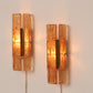 Danish Design set  Vitrika Aladdin Wall Lamps, Denmark 1960s