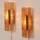 Danish Design set  Vitrika Aladdin Wall Lamps, Denmark 1960s