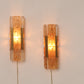 Danish Design set  Vitrika Aladdin Wall Lamps, Denmark 1960s