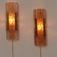 Danish Design set  Vitrika Aladdin Wall Lamps, Denmark 1960s