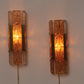 Danish Design set  Vitrika Aladdin Wall Lamps, Denmark 1960s