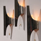 Mid-Century Silver Wall Lamp by Wilhelm Braun Feldweg – Doria Leuchten, Germany