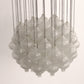 Kalmar 'Tulipan' Chandelier Pendant Light, Blown Glass, 1970,