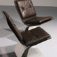 Saint Gobain glass armchairs, Design from Maison Jansen,