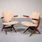 Louis Van Teeffelen for Webe Easy Chairs "Pelican", 1960s