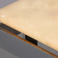 Mid century modern Coffee Table in Onyx and Chromed Metal, Germany 1970s