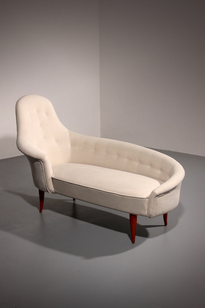 Chaise Lounge by Kerstin Hörlin-Holmquist for Nordiska Kompaniet, 1950s