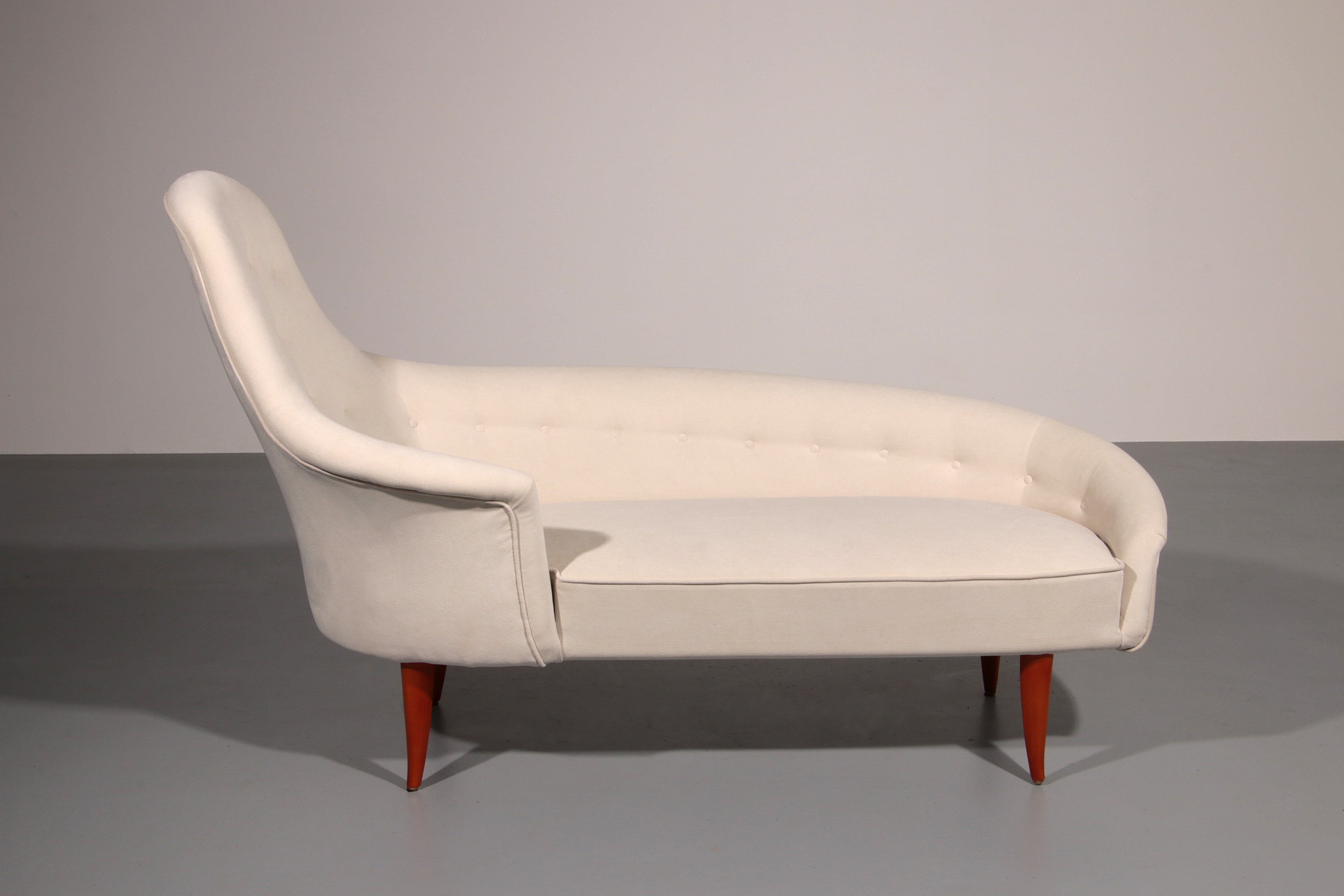 Chaise Lounge by Kerstin Hörlin-Holmquist for Nordiska Kompaniet, 1950s