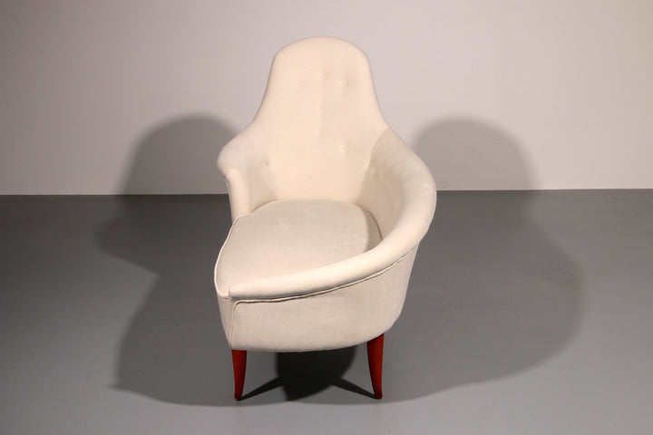 Chaise Lounge by Kerstin Hörlin-Holmquist for Nordiska Kompaniet, 1950s