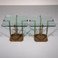 Rare Peter Ghyczy T18 Side Tables, 1970s Design