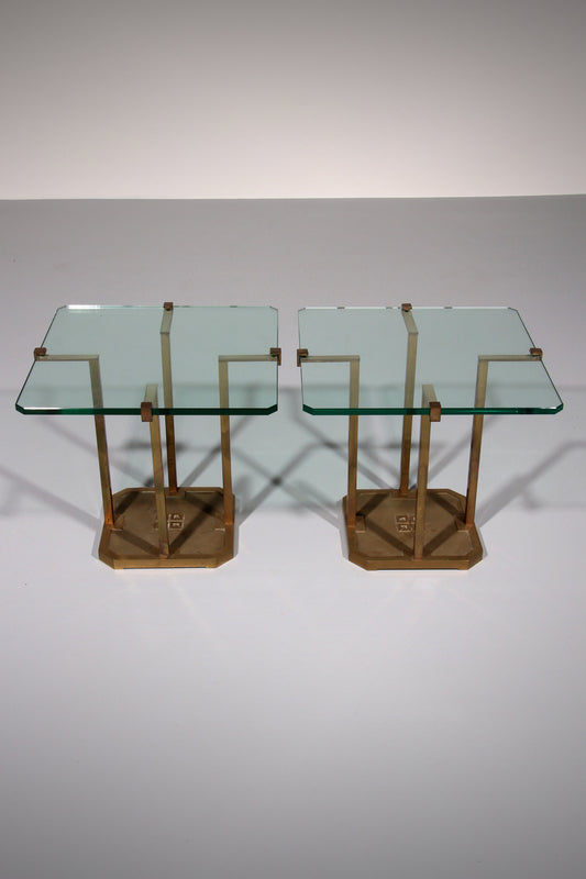 Rare Peter Ghyczy T18 Side Tables, 1970s Design