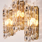 Elegant Crystal Waterdrop Sconces by Carl Fagerlund for Orrefors