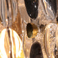 Elegant Crystal Waterdrop Sconces by Carl Fagerlund for Orrefors