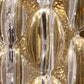 Elegant Crystal Waterdrop Sconces by Carl Fagerlund for Orrefors