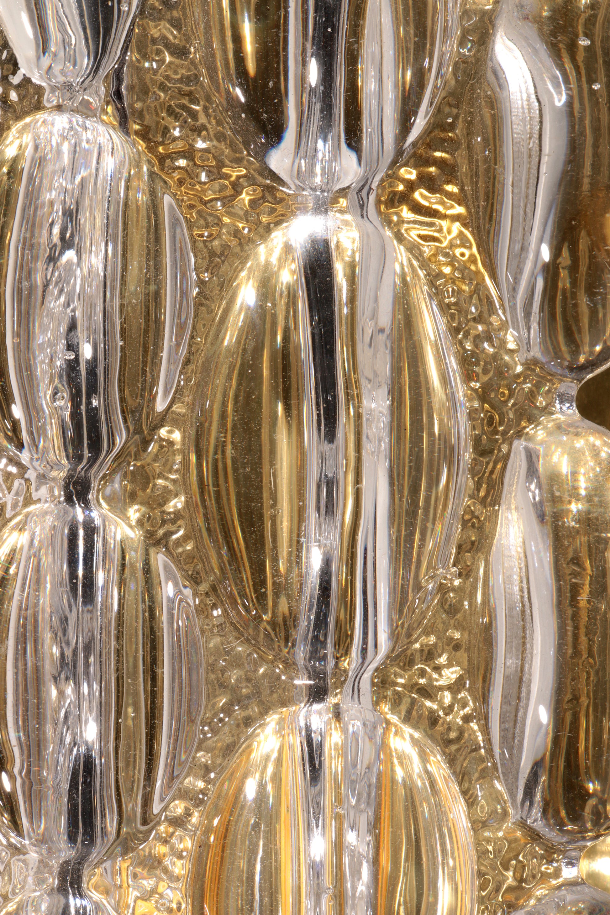 Elegant Crystal Waterdrop Sconces by Carl Fagerlund for Orrefors