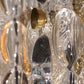 Elegant Crystal Waterdrop Sconces by Carl Fagerlund for Orrefors