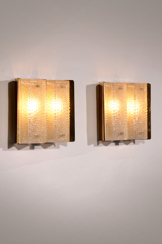 Design Wall Lamps by Falkenbergs Belysning 1960, Sweden