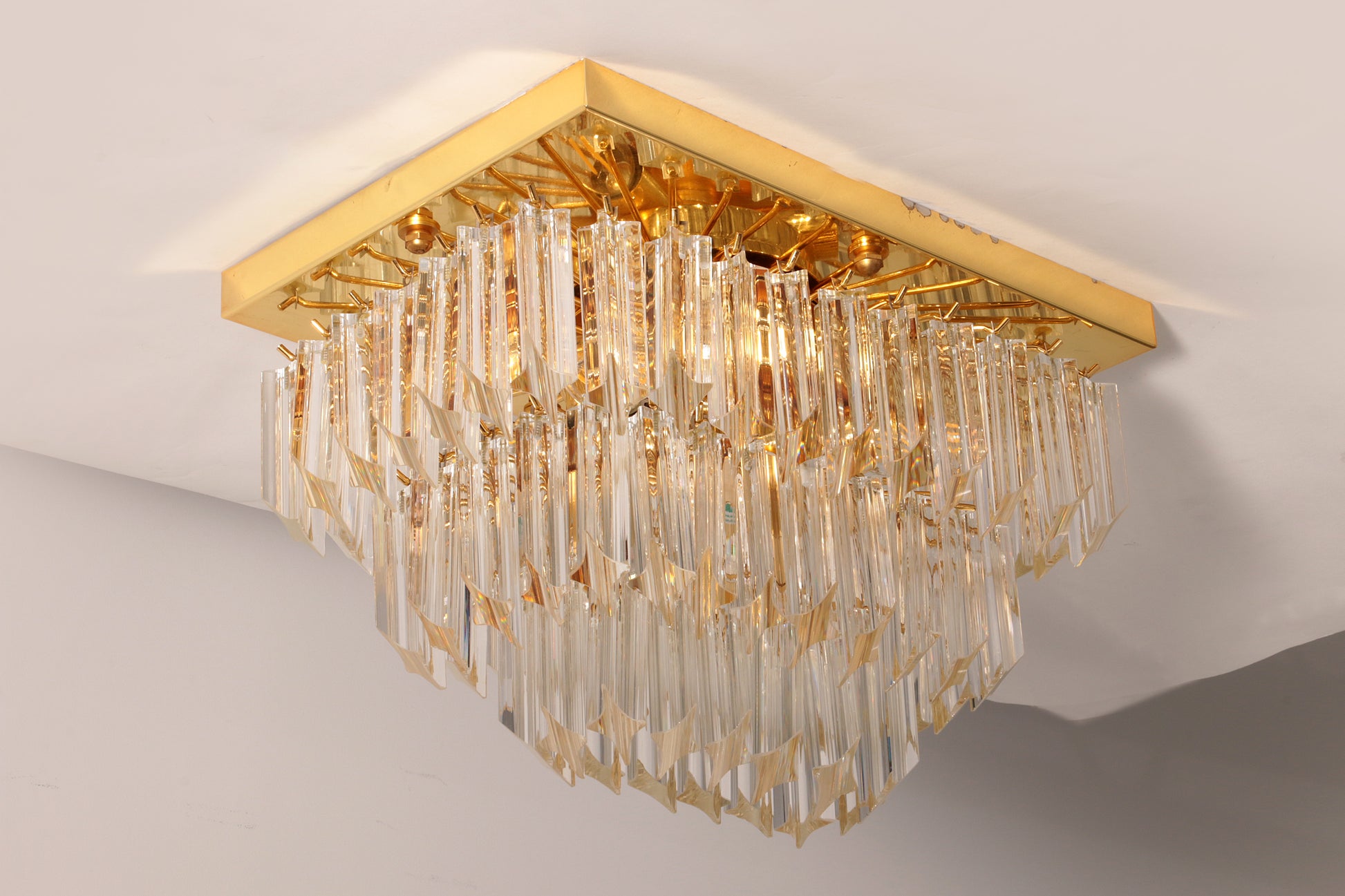 Novaresi Ceiling Lamp Model ch Serie 1970 Italy