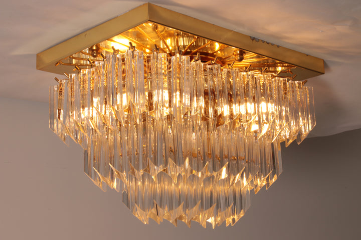 Novaresi Ceiling Lamp Model ch Serie 1970 Italy