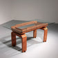 Italian Elegance: The Mid-Century Pine Dining Table 1960